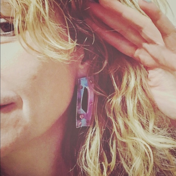 Vintage Artisan Crafted Statement Earrings - Picture 13 of 14